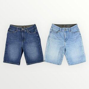 LEE Regular Fit Straight Leg High Rise Stretch Womens Denim Jeans Bundle Medium